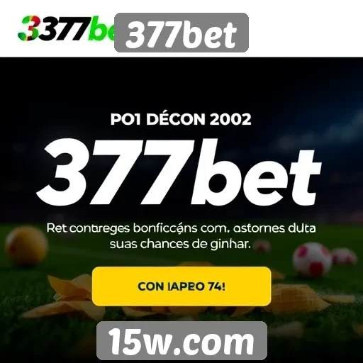 Bonificações e promoções atrativas no 377bet