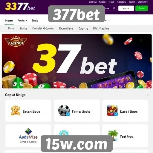 Novidades e recursos do site 377bet