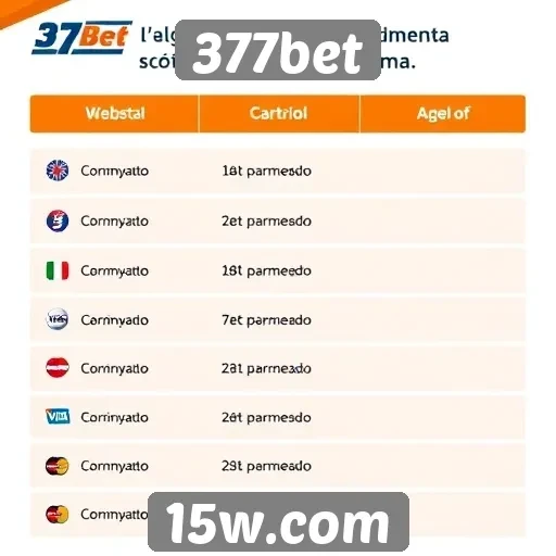 Metodos de pagamento aceitos na plataforma 377bet