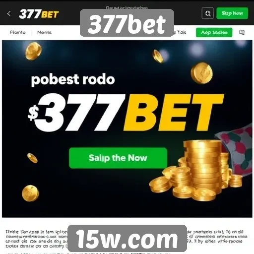 Plataforma 377bet destaca bônus de boas-vindas para novos usuários
